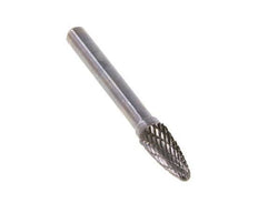 RBF Round Nose Tree Shaped 8 mm Carbide Burr
