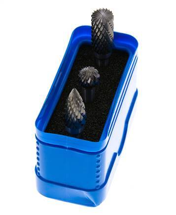 ZYA-S/KUD/SPG 3-Piece 10mm Carbide Burr Set