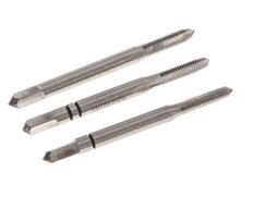3-Piece Hand Thread Tap M 3x0.50 Standard Thread (DIN 352)