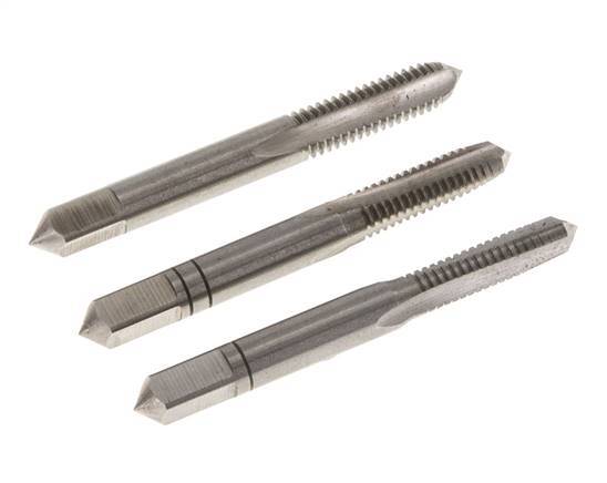 3-Piece Hand Thread Tap M 6x1.00 Standard Thread (DIN 352)