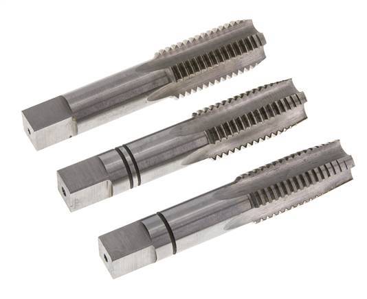 3-Piece Hand Thread Tap M 20x2.50 Standard Thread (DIN 352)