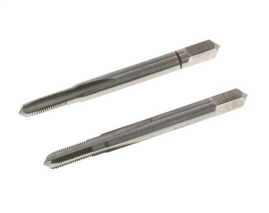 2-Piece Hand Thread Tap M 4x0.50 Fine Thread (DIN 2181)