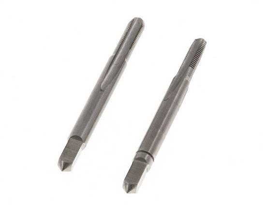 2-Piece Hand Thread Tap M 4x0.50 Fine Thread (DIN 2181)