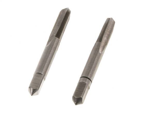 2-Piece Hand Thread Tap M 6x0.75 Fine Thread (DIN 2181)