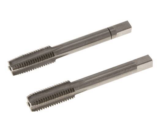 2-Piece Hand Thread Tap M 10x1.25 Fine Thread (DIN 2181)