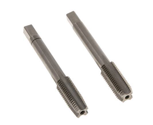 2-Piece Hand Thread Tap M 10x1.25 Fine Thread (DIN 2181)