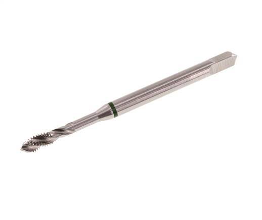HSS-E Machine Thread Tap M4 Blind Hole 35° Clockwise Spiralled