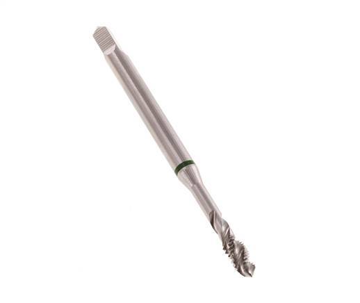 HSS-E Machine Thread Tap M4 Blind Hole 35° Clockwise Spiralled