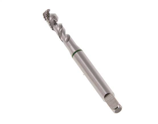 HSS-E Machine Thread Tap M8 Blind Hole 35° Clockwise Spiralled