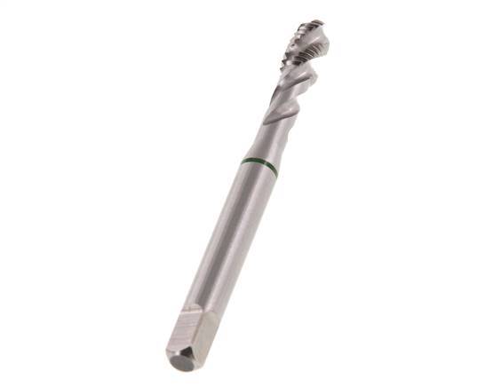 HSS-E Machine Thread Tap M8 Blind Hole 35° Clockwise Spiralled