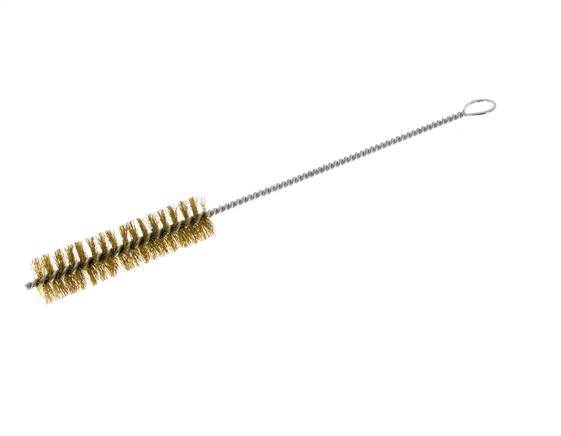 Tube Brush With Eyelet 25 mm Brass Wire Corrugated