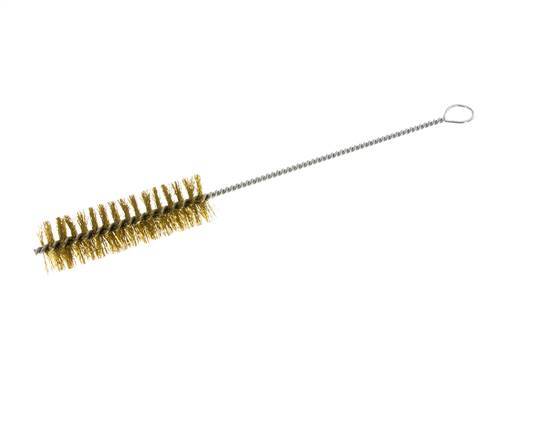 Tube Brush With Eyelet 30 mm Brass Wire Corrugated