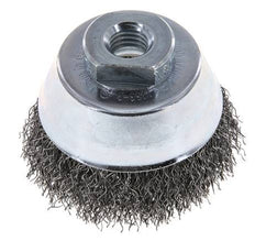 Cup Brush 65 mm (M 14X2) Steel Wire 0.35 mm (Corrugated)