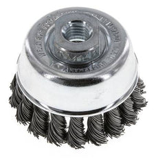 Cup Brush 65 mm (M 14X2) Steel Wire 0.5 mm (18xBraided)
