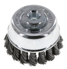 Cup Brush 65 mm (M 14X2) Steel Wire 0.5 mm (18xBraided)