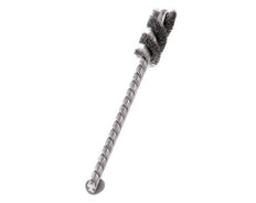 Cylinder Brush 10 mm 3.8mm Shaft Steel Wire