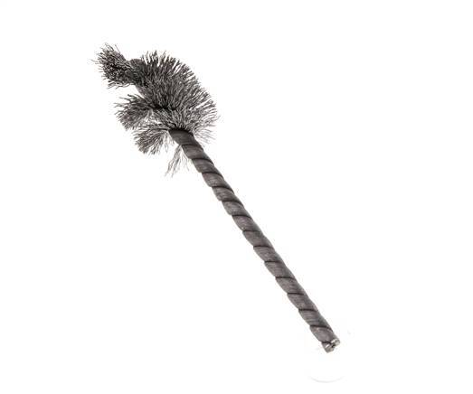 Cylinder Brush 19 mm 3.8mm Shaft Steel Wire