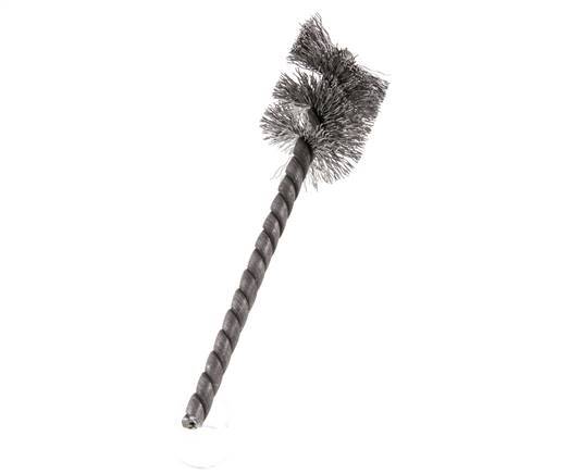 Cylinder Brush 19 mm 3.8mm Shaft Steel Wire