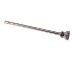 Steel St35 G 1/2 Inch Thermowell for 200mm Stem Max 600°C and 25 Bars
