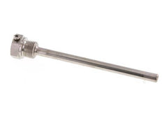 Stainless Steel G 1/2 Inch Bolt Fix Thermowell for 160mm Stem Max 600°C and 25 Bars
