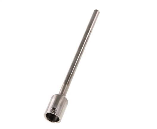 Stainless Steel Welding Connection Bolt Fix Thermowell for 200mm Stem Max 600°C and 25 Bars