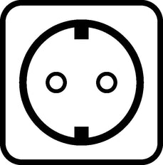 Mennekes Schuko Wall Outlet (WCD Switchgear) - 10863