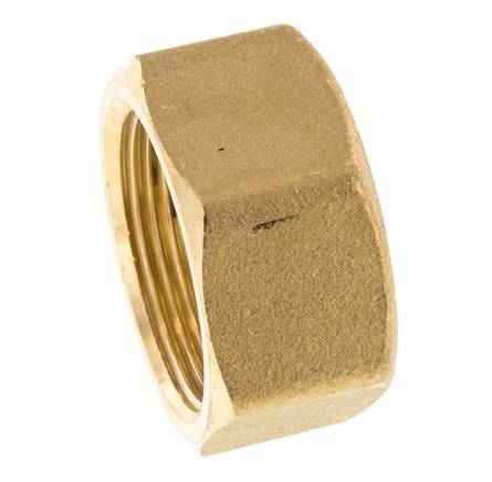 M30x1.5 x 22mm Brass Union nut for Compression fitting