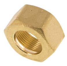 M30x1.5 x 22mm Brass Union nut for Compression fitting