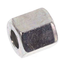M10x1 x 6LL Zinc plated Steel Union nut for Cutting ring [20 Pieces]
