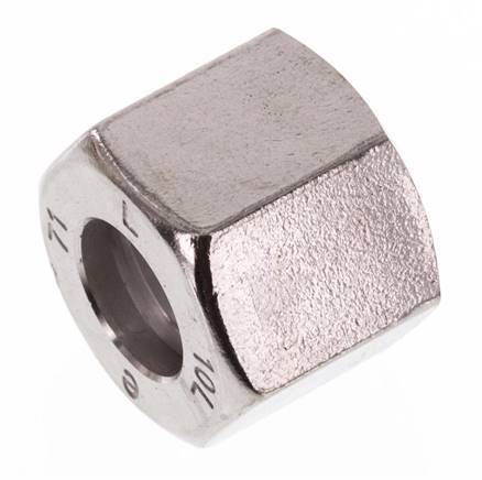 M16x1.5 x 10L Stainless steel Union nut for Cutting ring