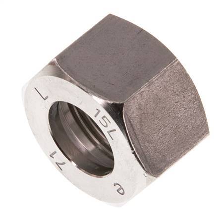 M22x1.5 x 15L Stainless steel Union nut for Cutting ring