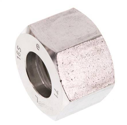 M24x1.5 x 16S Stainless steel Union nut for Cutting ring