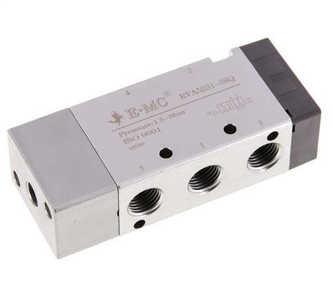 5/2 G1/4'' (G1/8'') Air Pilot Valve 1.5-8bar/21.0-112psi E.MC