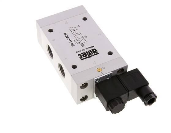 3/2 G1/2'' NC Solenoid Valve 24V AC 2-10bar/28-140psi Airtec