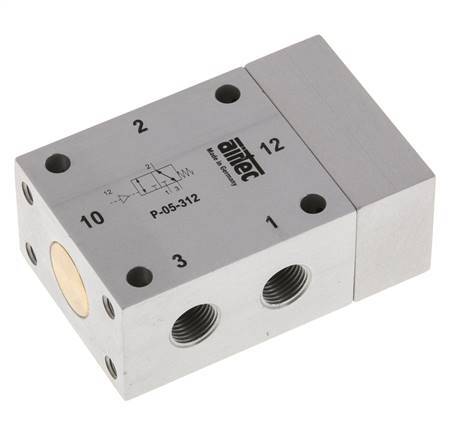 3/2 G1/8'' Air Pilot Valve -0.95-10bar/-13.2-140psi Airtec