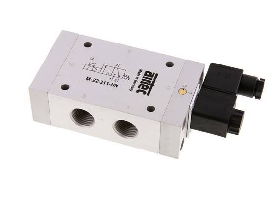 3/2 G1/2'' NC Solenoid Valve 115V AC 2-10bar/28-140psi Airtec