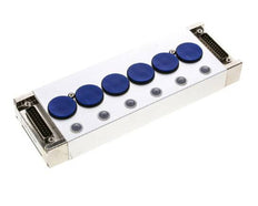6x Multipole-Connector YPC SF4000 Valves 24VDC