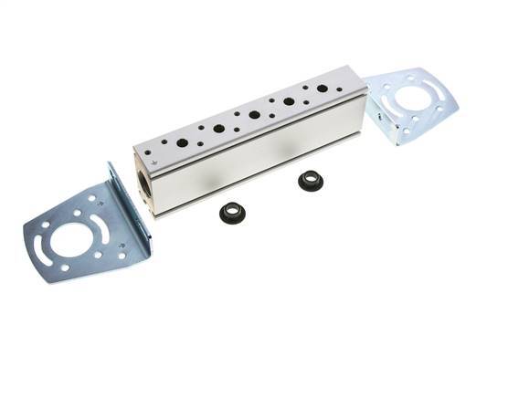 2xG1/2'' Manifold 5-Station Festo 8026222 VABM-B10-25-G12-5-P53
