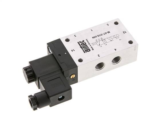 5/2 G1/4'' Solenoid Valve 230V AC 1.5-10bar/21.0-140psi Airtec