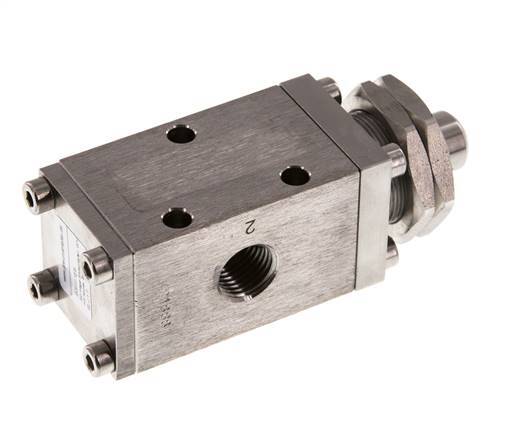 3/2 G1/4'' Universal Stem Valve Stainless Steel -0.95-12bar/-13.2-168psi