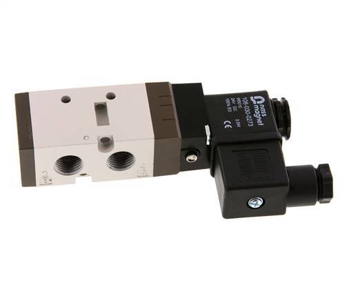 5/2 G1/4'' (G1/8'') Solenoid Valve 230V AC 1.5-10bar/21.0-140psi YPC
