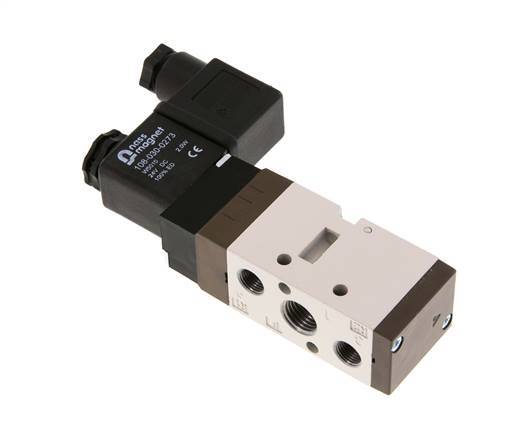 5/2 G1/4'' (G1/8'') Solenoid Valve 230V AC 1.5-10bar/21.0-140psi YPC