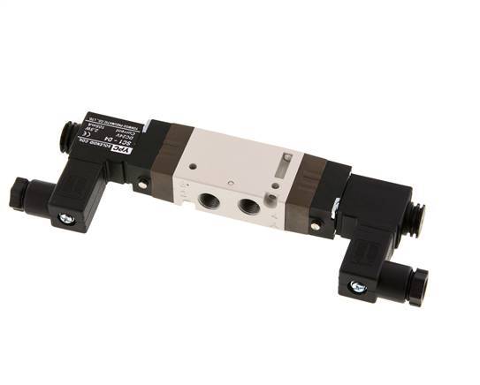 5/2 G1/8'' Bistable Solenoid Valve 24V AC 1.5-10bar/21.0-140psi YPC