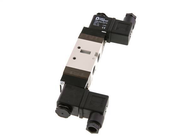 5/2 G1/4'' (G1/8'') Bistable Solenoid Valve 12V DC 1.5-10bar/21.0-140psi YPC