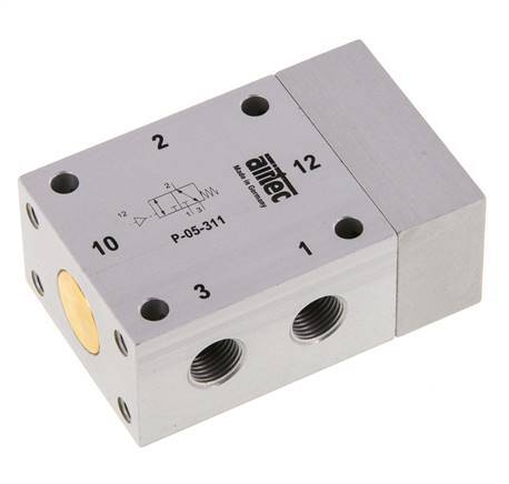 3/2 G1/8'' Air Pilot Valve 1-10bar/14-140psi Airtec