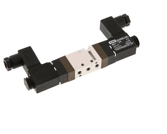 5/2 M5 Bistable Solenoid Valve 230V AC 1.5-10bar/21.0-140psi YPC