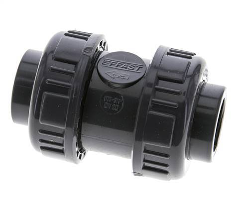 PVC Check Valve Rp 3/4'' 0.012-16bar (0.17-232psi)
