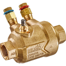 Belimo PI Zone Valve Rp1 Kvs2.1 24VAC/DC Fail-Safe 75s 2-point 1Nm IP40 Terminal Measuring Ports C225QPT-G/CQK24A-T