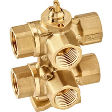 6-Way Belimo Characterized Valve Rp1/2 Kvs0.25/0.4 ZoneTight R3015-P25-P4-B1