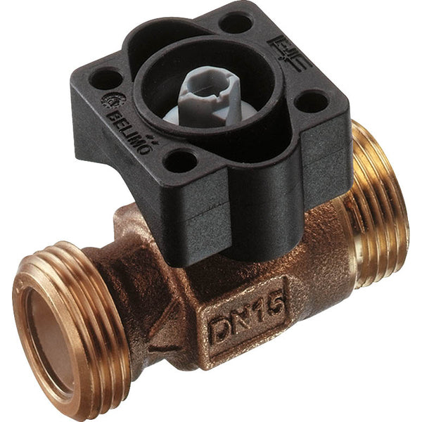 Belimo Characterized Valve G3/4 Kvs0.4 24VAC/DC Fail-Safe NO 75s 2-point 10Nm IP54 SPDT R405DK/NRF24A-S2-O